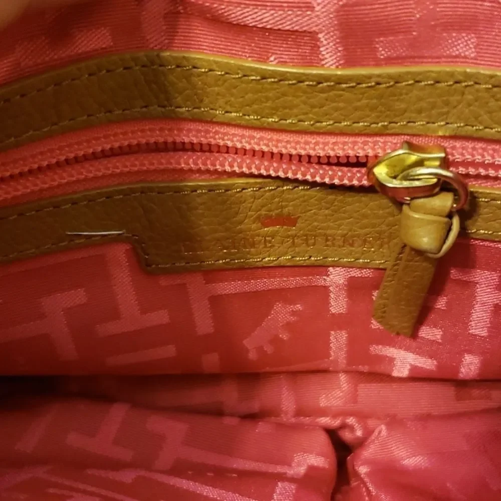 Elaine turner leather crossbody bag‎